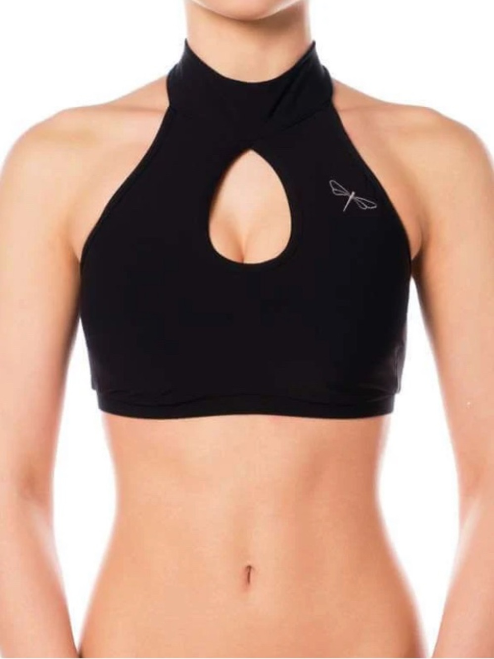 High-Neck Keyhole Sports Bralette & Booty Shorts SET!!